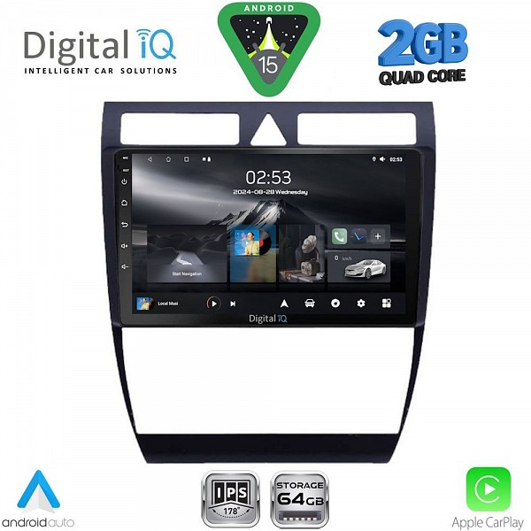 DIGITAL IQ RSD 1006_CPA (9inc) MULTIMEDIA TABLET for AUDI A6 mod. 1998-2005
