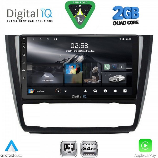 DIGITAL IQ RSD 1040_CPA CLIMA (9inc) MULTIMEDIA TABLET for BMW S.1  E81-82-87-88 mod. 2004-2013