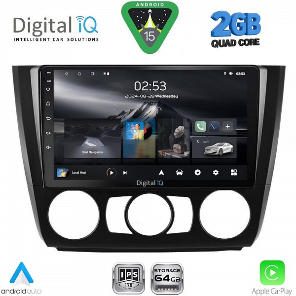 DIGITAL IQ RSD 1040_CPA A/C (9inc) MULTIMEDIA TABLET for BMW S.1  E81-82-87-88 mod. 2004-2013