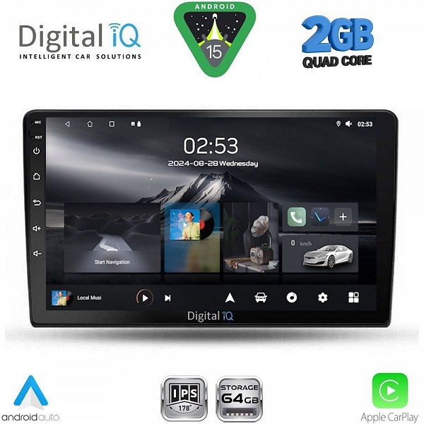 DIGITAL IQ RSD 1103B_CPA (9inc) MULTIMEDIA TABLET for DACIA DUSTER mod. 2012-2019
