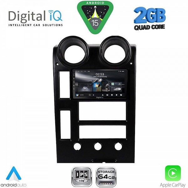 DIGITAL IQ RSD 1215_CPA (9inc)MULTIMEDIA TABLET for HUMMER H2 mod. 2001-2007