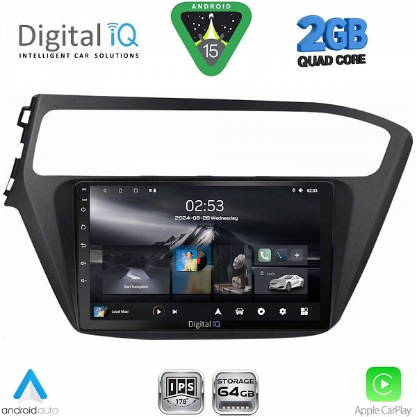 DIGITAL IQ RSD 1230_CPA (9inc) MULTIMEDIA TABLET for HYUNDAI i20 mod. 2018-2021