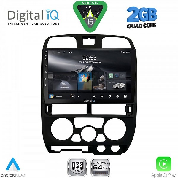 DIGITAL IQ RSD 1253BL_CPA (9inc) MULTIMEDIA TABLET for ISUZU D-MAX mod. 2002-2008 (BLACK)