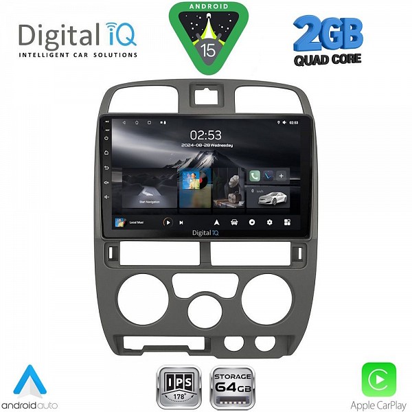 DIGITAL IQ RSD 1253GR_CPA (9inc) MULTIMEDIA TABLET for ISUZU D-MAX mod. 2002-2008 (GREY)