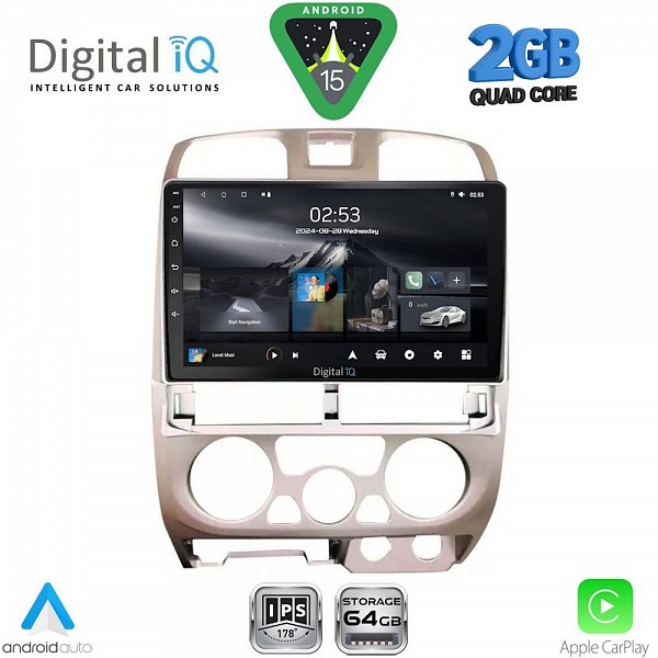 DIGITAL IQ RSD 1253SL_CPA (9inc) MULTIMEDIA TABLET for ISUZU D-MAX mod. 2002-2008 (SILVER)