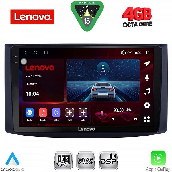 Digital iQ LENOVO SSV 9072_CPA (9inc) MULTIMEDIA TABLET for CHEVROLET AVEO mod. 2006-2010
