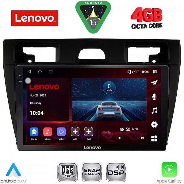 Digital iQ LENOVO SSV 9153BL_CPA (9inc) MULTIMEDIA TABLET for FORD FIESTA mod. 2005-2008 (BLACK)