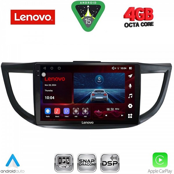 Digital iQ LENOVO SSV 9198_CPA (10inc) MULTIMEDIA TABLET for HONDA CRV mod. 2013-2017