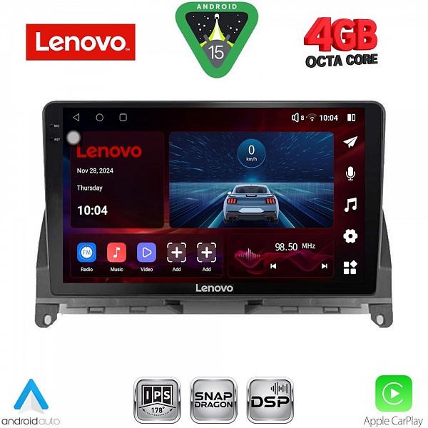 Digital iQ LENOVO SSV 9405_CPA (9inc) MULTIMEDIA TABLET for MERCEDES C (W204) mod. 2007-2011