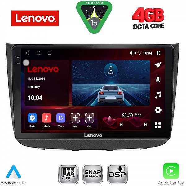 Digital iQ LENOVO SSV 9420_CPA (10inc) MULTIMEDIA TABLET for MERCEDES VITO - VIANO (W639) mod. 2003-2007
