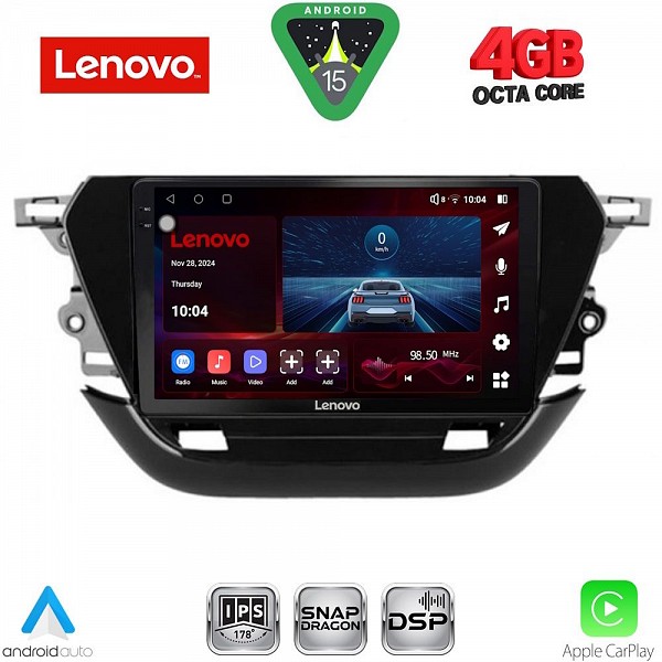 Digital iQ LENOVO SSV 9487_CPA (9inc) MULTIMEDIA TABLET for OPEL CORSA Fmod. 2021>