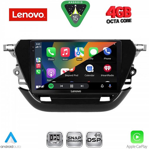 Digital iQ LENOVO SSV 9487_CPA (9inc) MULTIMEDIA TABLET for OPEL CORSA Fmod. 2021>