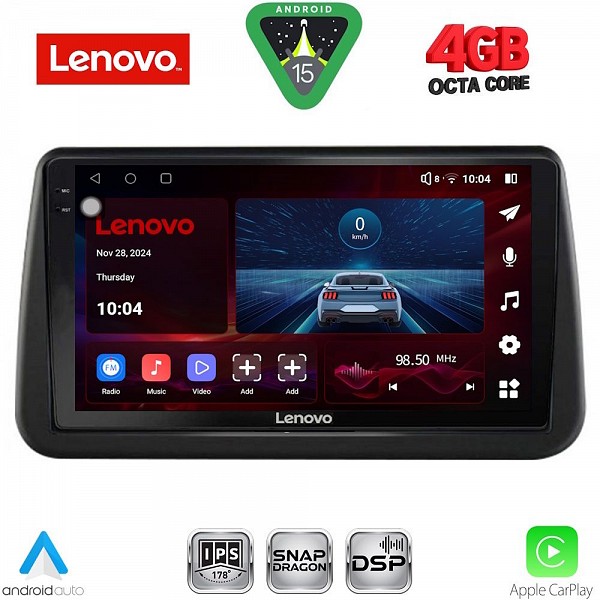 Digital iQ LENOVO SSV 9494_CPA (9inc) MULTIMEDIA TABLET for OPEL MERIVA mod. 2010-2017