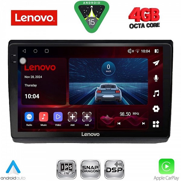 Digital iQ LENOVO SSV 9558_CPA (10inc) MULTIMEDIA TABLET for OPEL VIVARO ? RENAULT TRAFIC - NISSAN PRIMASTAR mod. 2004-2015