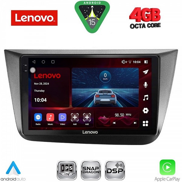 Digital iQ LENOVO SSV 9570_CPA (9inc) MULTIMEDIA TABLET for SEAT ALTEA mod. 2004-2015