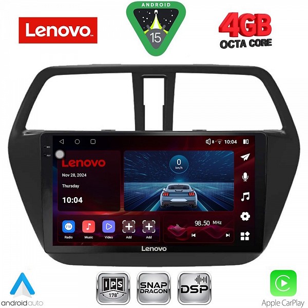 Digital iQ LENOVO SSV 9689_CPA (9inc) MULTIMEDIA TABLET for SUZUKI SX4 S-CROSS mod. 2014-2021