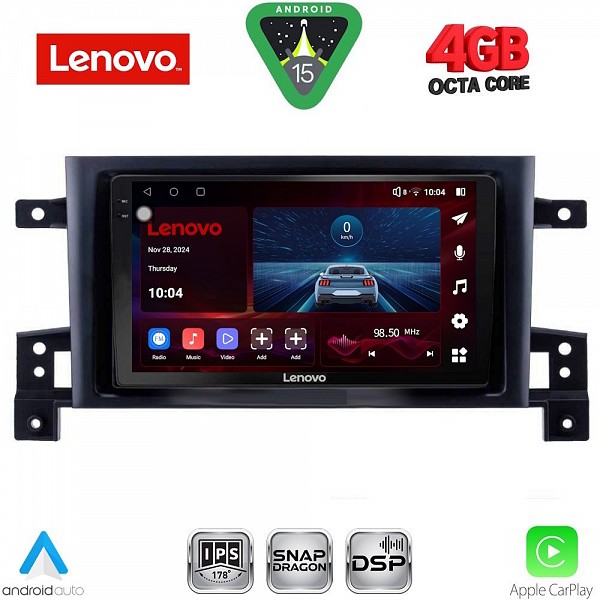 Digital iQ LENOVO SSV 9696_CPA (9inc) MULTIMEDIA TABLET for SUZUKI GRAND VITARA mod. 2005-2015
