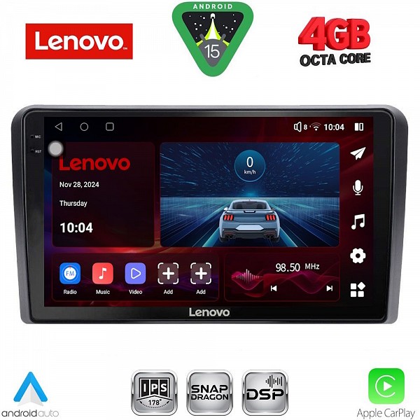 Digital iQ LENOVO SSV 9740_CPA  (10inc) MULTIMEDIA TABLET for SEAT - SKODA - VW mod. 2004-2014