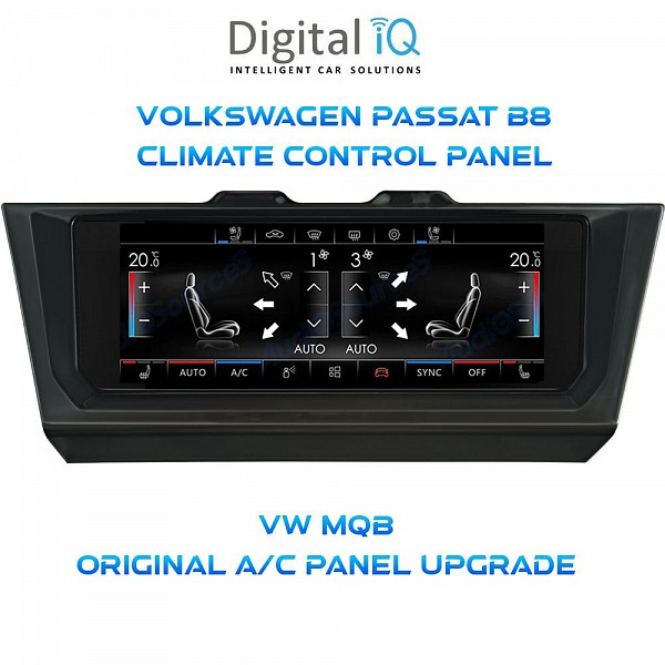 DIGITAL IQ CCP 750_CP (6.9") (MQB) VW PASSAT B8 - ARTEON mod. 2016-2024 CLIMATE CONTROL PANEL ()