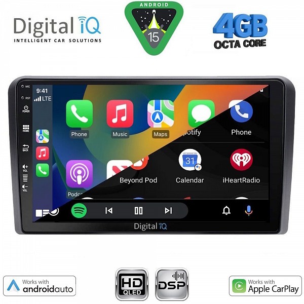 DIGITAL IQ BXF 6178H_CPAA (10inc) MULTIMEDIA TABLET for FORD TRANSIT CUSTOM | TOURNEO CUSTOM mod. 2019-2025 High Version