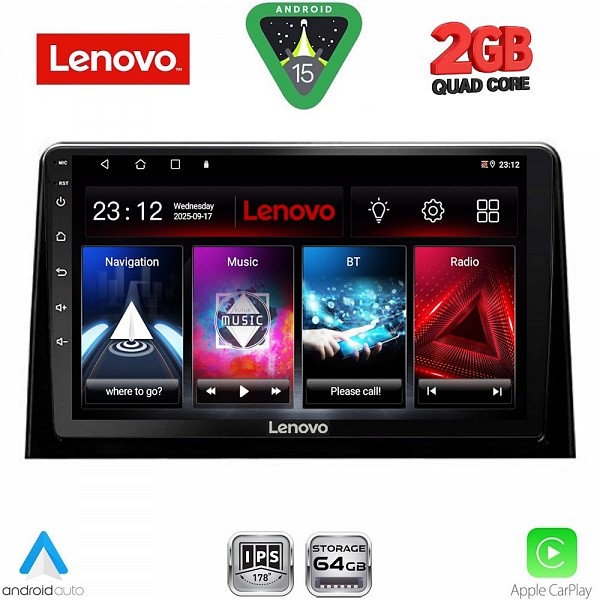 Digital iQ LENOVO LVD 2082_CPA (10inc) MULTIMEDIA TABLET for CITROEN BERLINGO ? OPEL COMBO ? PEUGEOT PARTNER ? TOYOTA PROACE mod. 2018> - FIAT DOBLO mod. 2022>