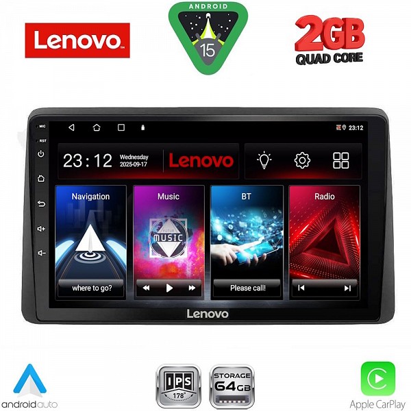 Digital iQ LENOVO LVD 2450_CPA (10inc) MULTIMEDIA TABLET for NISSAN NAVARA D22 mod. 1998-2004