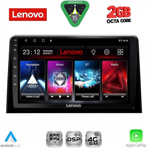 Digital iQ LENOVO LVF 5082_CPA (10inc) MULTIMEDIA TABLET for CITROEN BERLINGO ? OPEL COMBO ? PEUGEOT PARTNER ? TOYOTA PROACE mod. 2018-2026 - FIAT DOBLO mod. 2022-2026
