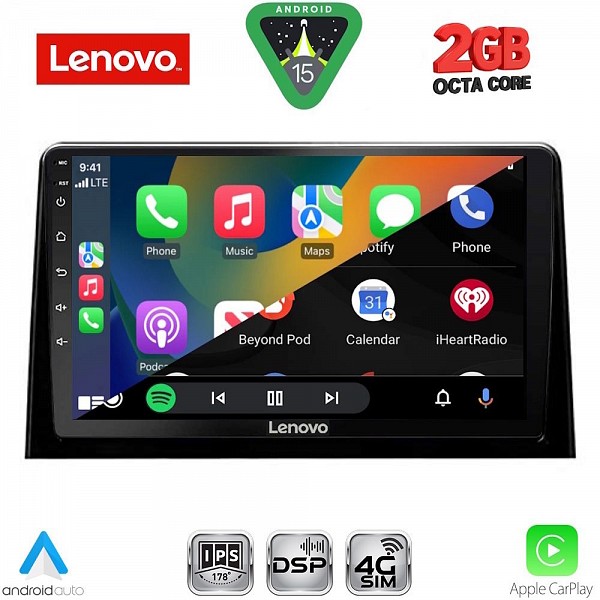 Digital iQ LENOVO LVF 5082_CPA (10inc) MULTIMEDIA TABLET for CITROEN BERLINGO ? OPEL COMBO ? PEUGEOT PARTNER ? TOYOTA PROACE mod. 2018-2026 - FIAT DOBLO mod. 2022-2026