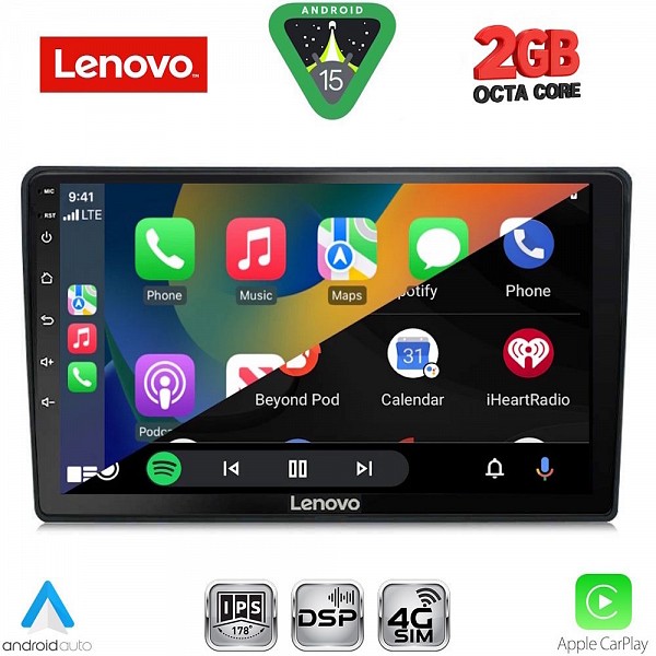 Digital iQ LENOVO LVF 5086_CPA (10inc) MULTIMEDIA TABLET for CITROEN C4 - DS4 mod. 2018-2025