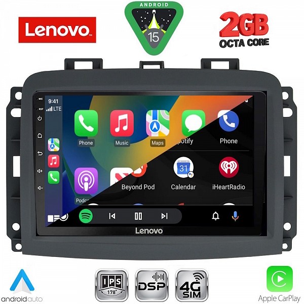 Digital iQ LENOVO LVF 5132_CPA (10inc) MULTIMEDIA TABLET for FIAT 500L mod. 2012-2024