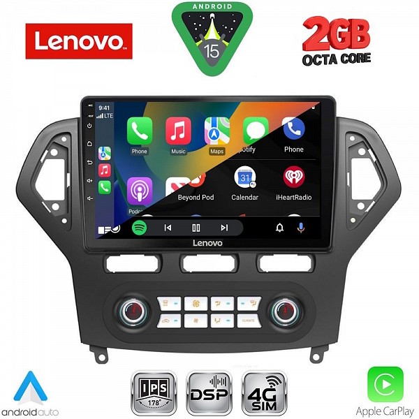 Digital iQ LENOVO LVF 5162_CPA CLIMA (10inc) MULTIMEDIA TABLET for FORD MONDEO mod. 2007-2011