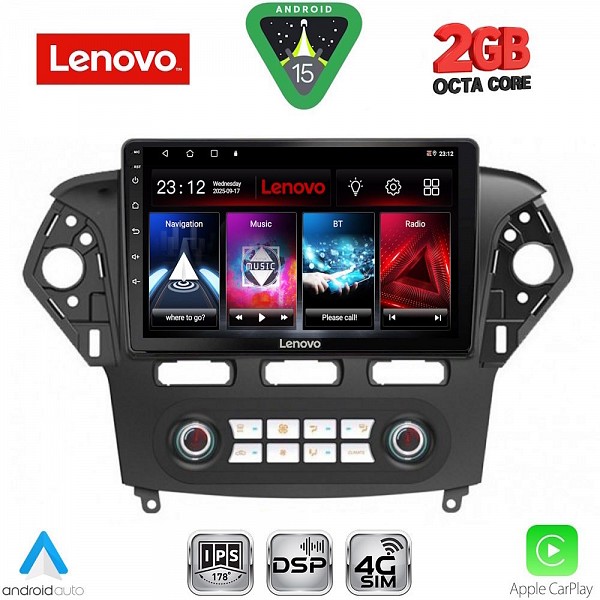Digital iQ LENOVO LVF 5163_CPA CLIMA (10inc) MULTIMEDIA TABLET for FORD MONDEO mod. 2011-2013