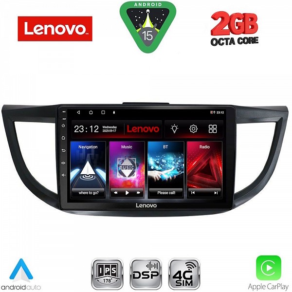 Digital iQ LENOVO LVF 5198_CPA (10inc) MULTIMEDIA TABLET for HONDA CRV mod. 2013-2017