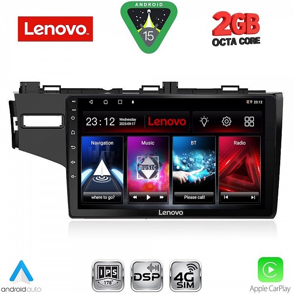 Digital iQ LENOVO LVF 5212_CPA (10inc) MULTIMEDIA TABLET for HONDA JAZZ mod. 2013-2019