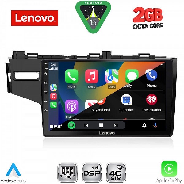 Digital iQ LENOVO LVF 5212_CPA (10inc) MULTIMEDIA TABLET for HONDA JAZZ mod. 2013-2019