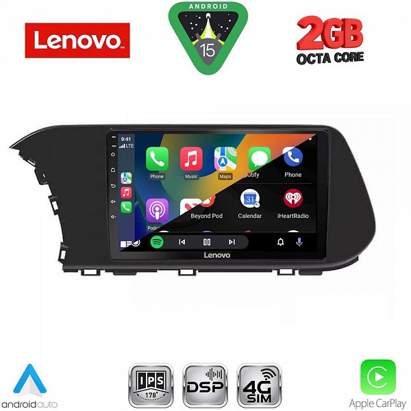 Digital iQ LENOVO LVF 5220_CPA (10inc) MULTIMEDIA TABLET for HYUNDAI i20 - BAYON mod. 2021-2026