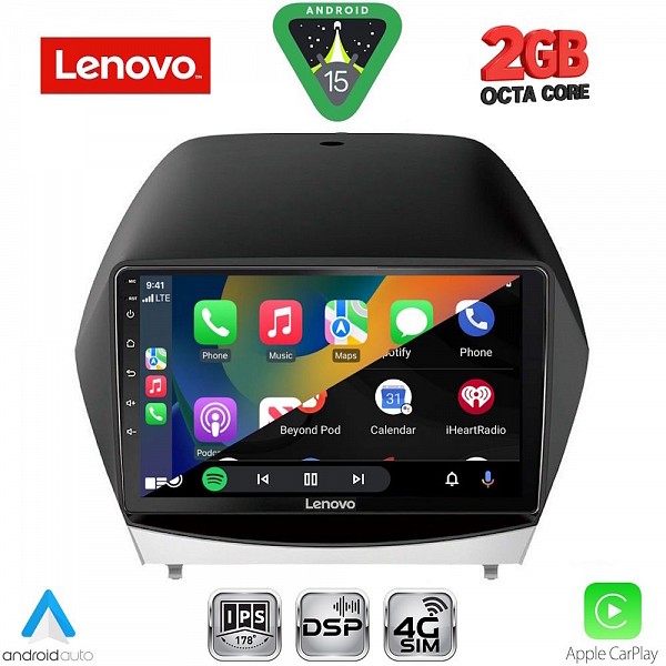 Digital iQ LENOVO LVF 5235_CPA (10inc) MULTIMEDIA TABLET for HYUNDAI iX35  mod. 2010-2015