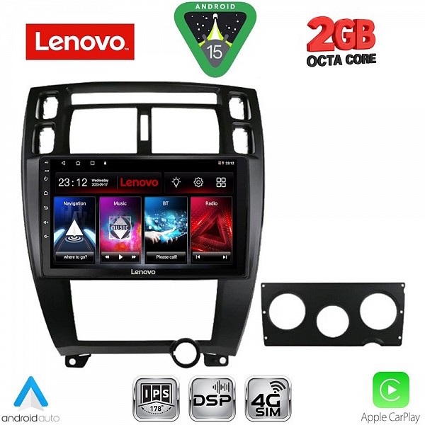Digital iQ LENOVO LVF 5241BL_CPA (10inc) MULTIMEDIA TABLET for HYUNDAI TUCSON mod. 2004-2010 (BLACK)