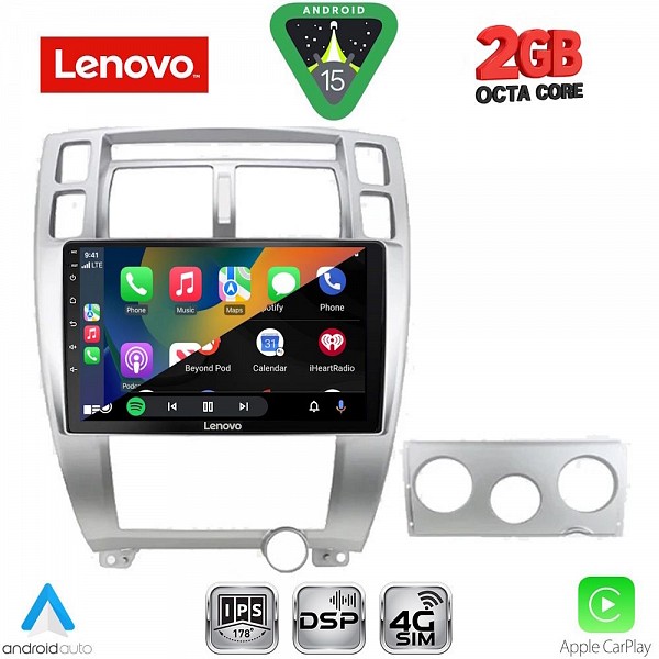 Digital iQ LENOVO LVF 5241SL_CPA (10inc) MULTIMEDIA TABLET for HYUNDAI TUCSON mod. 2004-2010 (SILVER)