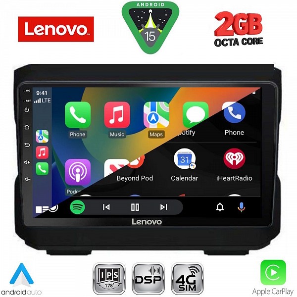 Digital iQ LENOVO LVF 5272_CPA (10inc) MULTIMEDIA TABLET for JEEP mod. 2007-2014 ? DODGE mod. 2007>