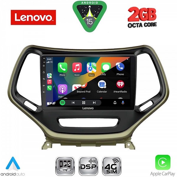 Digital iQ LENOVO LVF 5273_CPA (10inc) MULTIMEDIA TABLET for JEEP CHEROKEE mod. 2014-2024