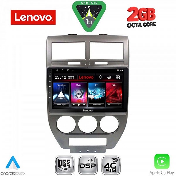 Digital iQ LENOVO LVF 5276_CPA (10inc) MULTIMEDIA TABLET for JEEP COMPASS - PATRIOT mod. 2007-2016