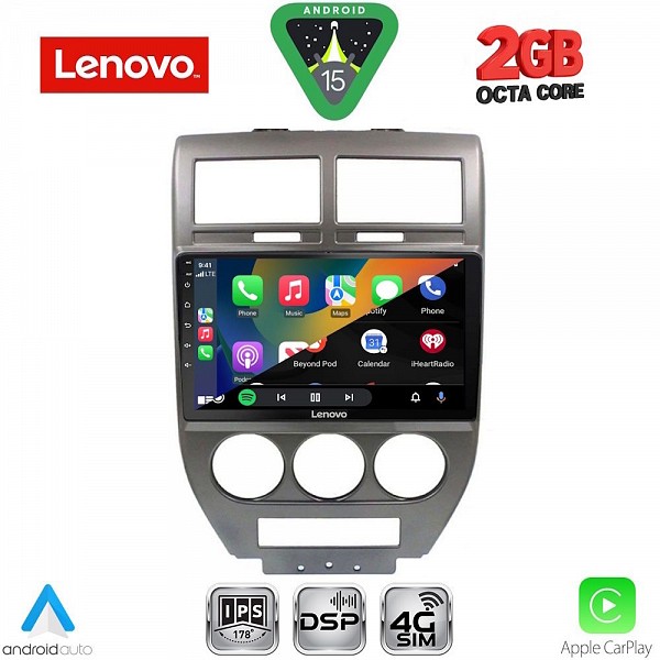 Digital iQ LENOVO LVF 5276_CPA (10inc) MULTIMEDIA TABLET for JEEP COMPASS - PATRIOT mod. 2007-2016