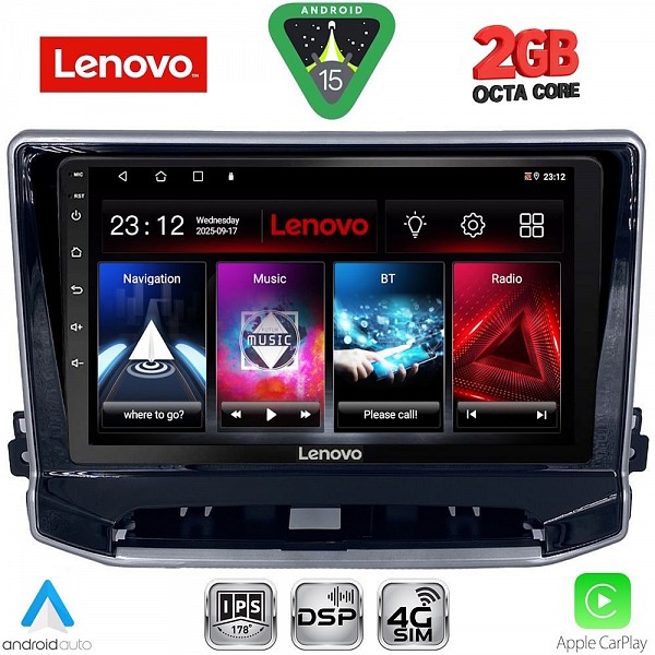 Digital iQ LENOVO LVF 5279_CPA (10inc) MULTIMEDIA TABLET for JEEP COMPASS mod. 2022-2026