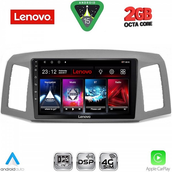 Digital iQ LENOVO LVF 5281_CPA (10inc) MULTIMEDIA TABLET for JEEP GRAND CHEROKEE mod. 2005-2007