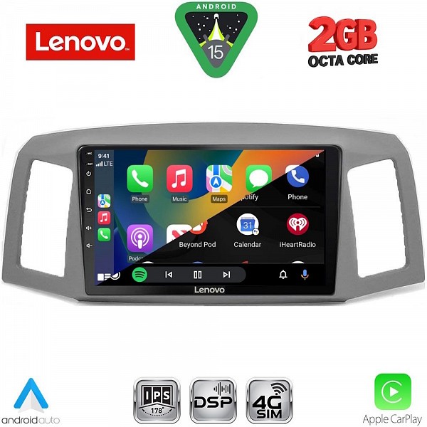 Digital iQ LENOVO LVF 5281_CPA (10inc) MULTIMEDIA TABLET for JEEP GRAND CHEROKEE mod. 2005-2007