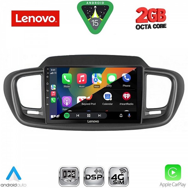 Digital iQ LENOVO LVF 5319_CPA (10inc) MULTIMEDIA TABLET for KIA SORENTO mod. 2014-2020