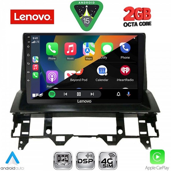 Digital iQ LENOVO LVF 5376_CPA DASH (10inc) MULTIMEDIA TABLET for MAZDA 6 mod. 2002-2008