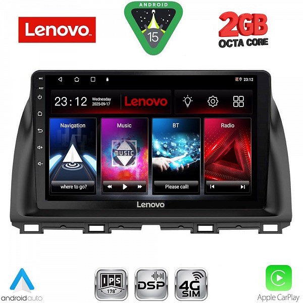 Digital iQ LENOVO LVF 5380_CPA (10inc) MULTIMEDIA TABLET for MAZDA CX5 mod. 2013-2017