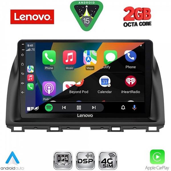 Digital iQ LENOVO LVF 5380_CPA (10inc) MULTIMEDIA TABLET for MAZDA CX5 mod. 2013-2017